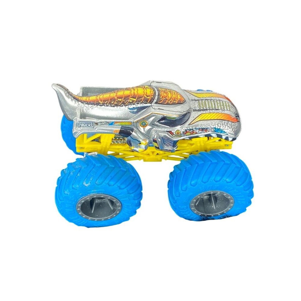 Hot Wheels Monster Trucks MEGA-WREX Beast Bashers Die Cast Toy
